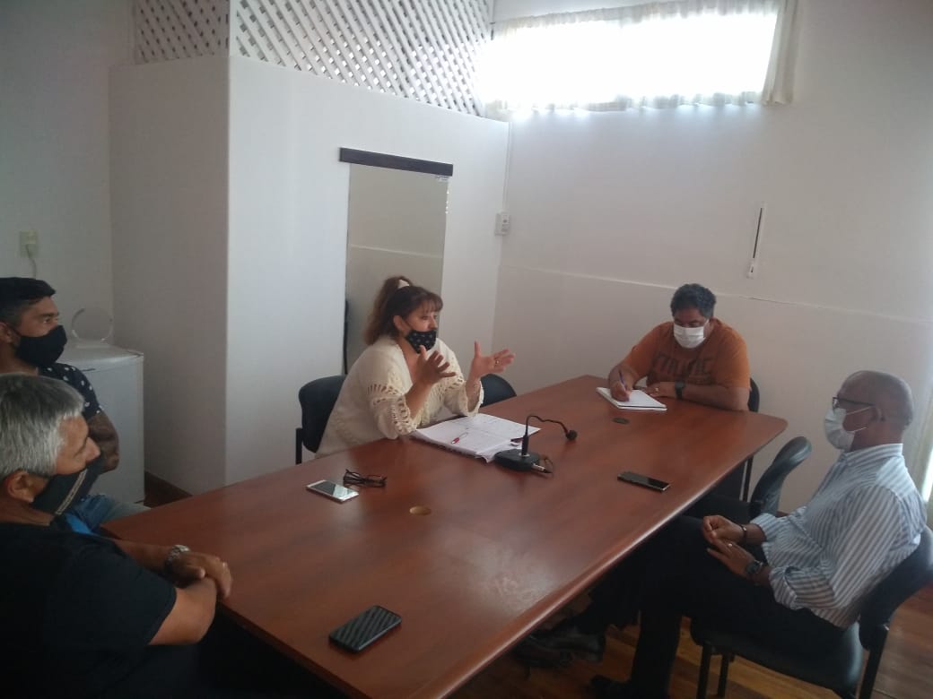 LA CONDUCCIÓN DEL SEMM SE REUNIÓ CON EL REPRESENTANTE DE SEROS MADRYN