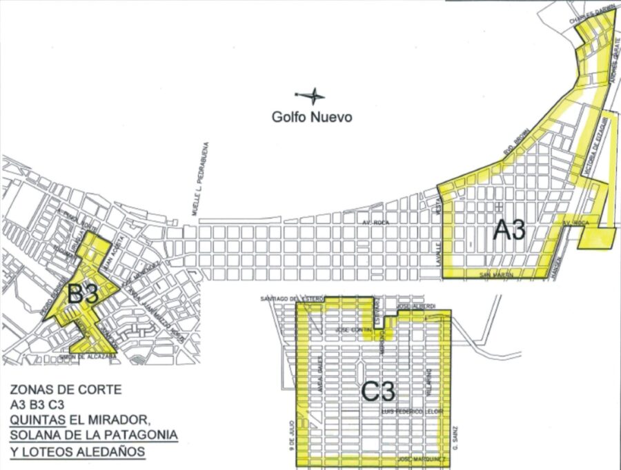 PLAN VERANO: CORTE DE AGUA PARA LA ZONA 3