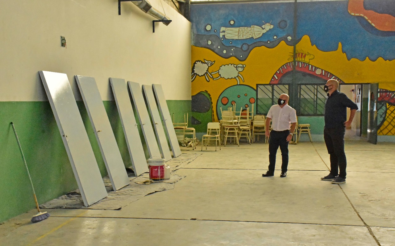 REPARACIONES QUE SE REALIZARON EN LA ESCUELA MUNICIPAL N°3