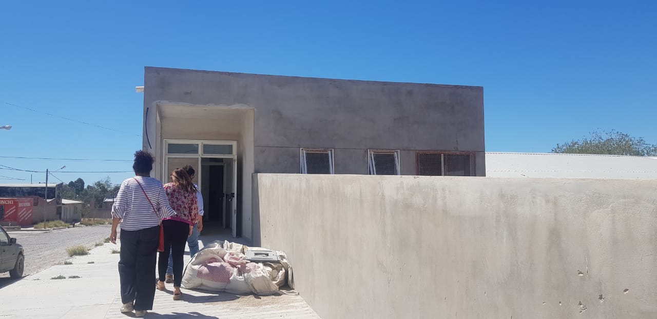 CONTINÚA LA OBRA DE AMPLIACIÓN DE LA ESCUELA N° 480 DE MADRYN
