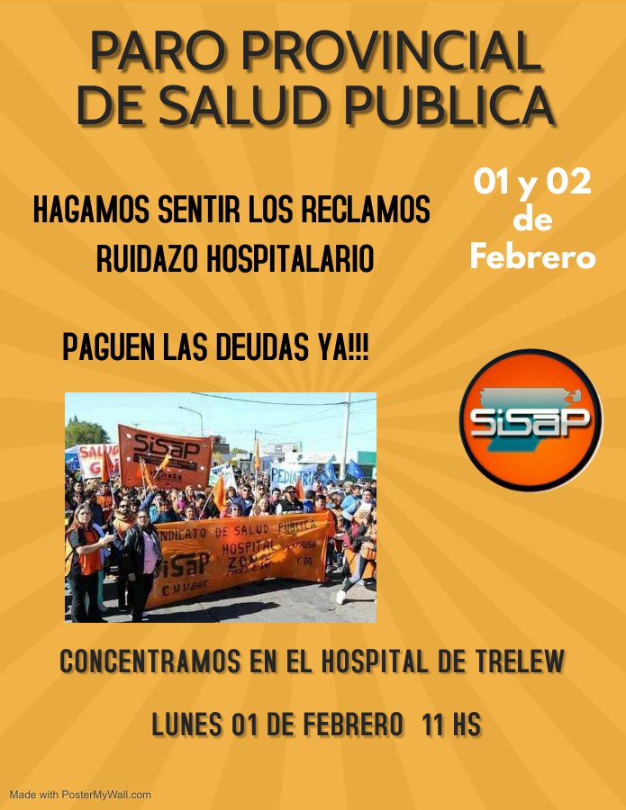 SISAP REALIZA PARO POR 48 HORAS