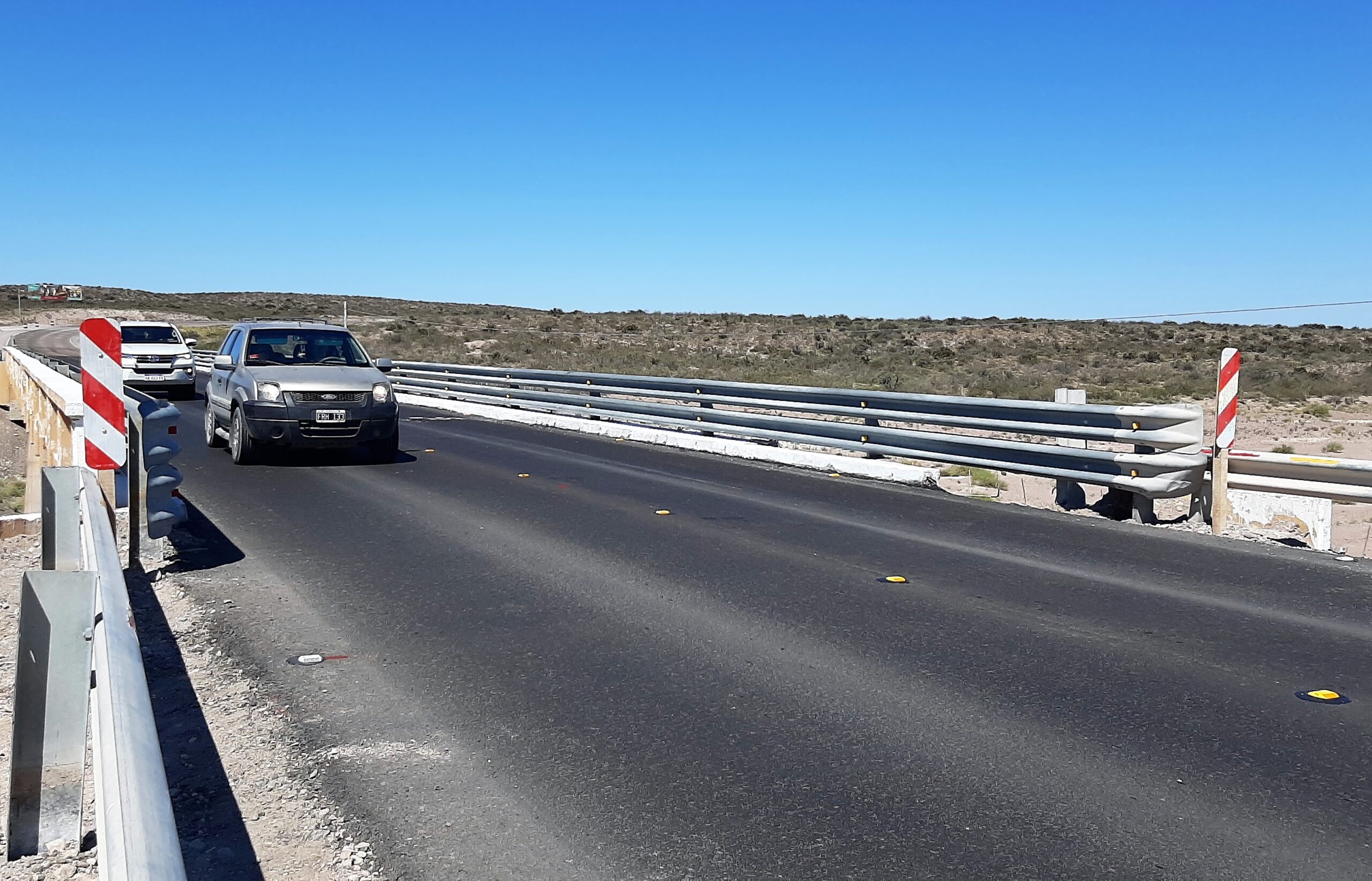 VIALIDAD NACIONAL REPAVIMENTÓ EL PUENTE DE “ARROYO VERDE” EN LA RN3