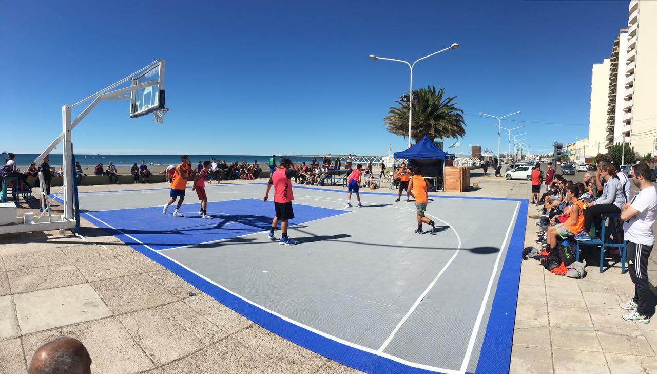 LANZARON EL TOUR CHUBUT DE BÁSQUET 3X3 EN PUERTO MADRYN