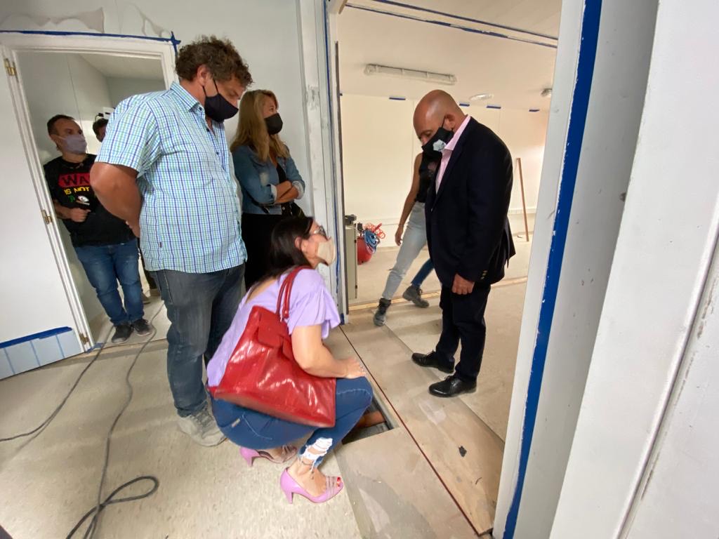 SASTRE PONE EN FUNCIONAMIENTO EL HOSPITAL MODULAR DE PUERTO MADRYN