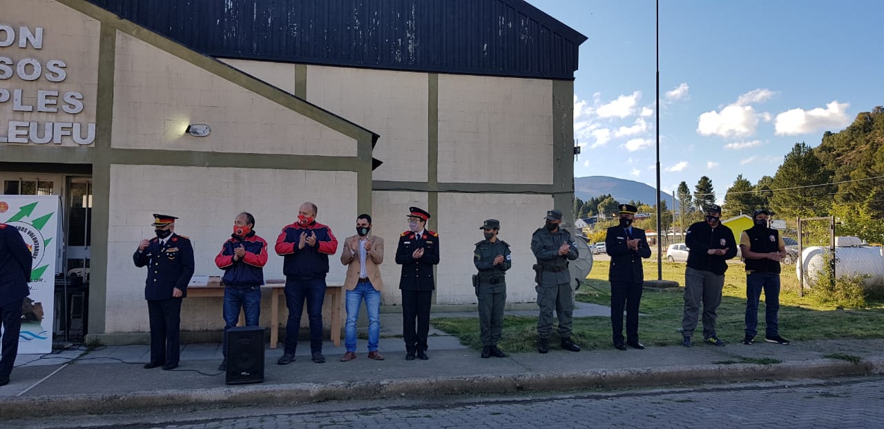CHUBUT TIENE UN NUEVO CUERPO ACTIVO DE BOMBEROS