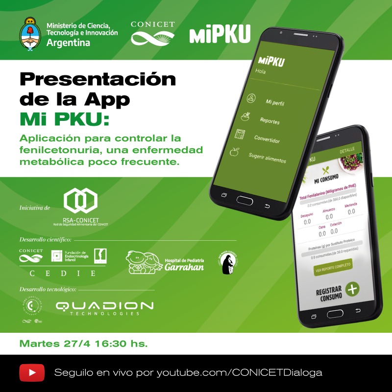DESARROLLAN UNA APP PARA CONTROLAR UNA ENFERMEDAD METABÓLICA POCO FRECUENTE