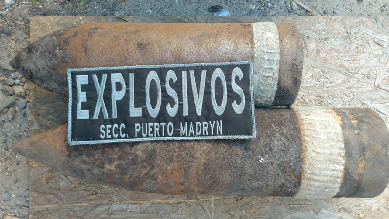 ENCUENTRAN EXPLOSIVOS A LAS AFUERAS DE MADRYN