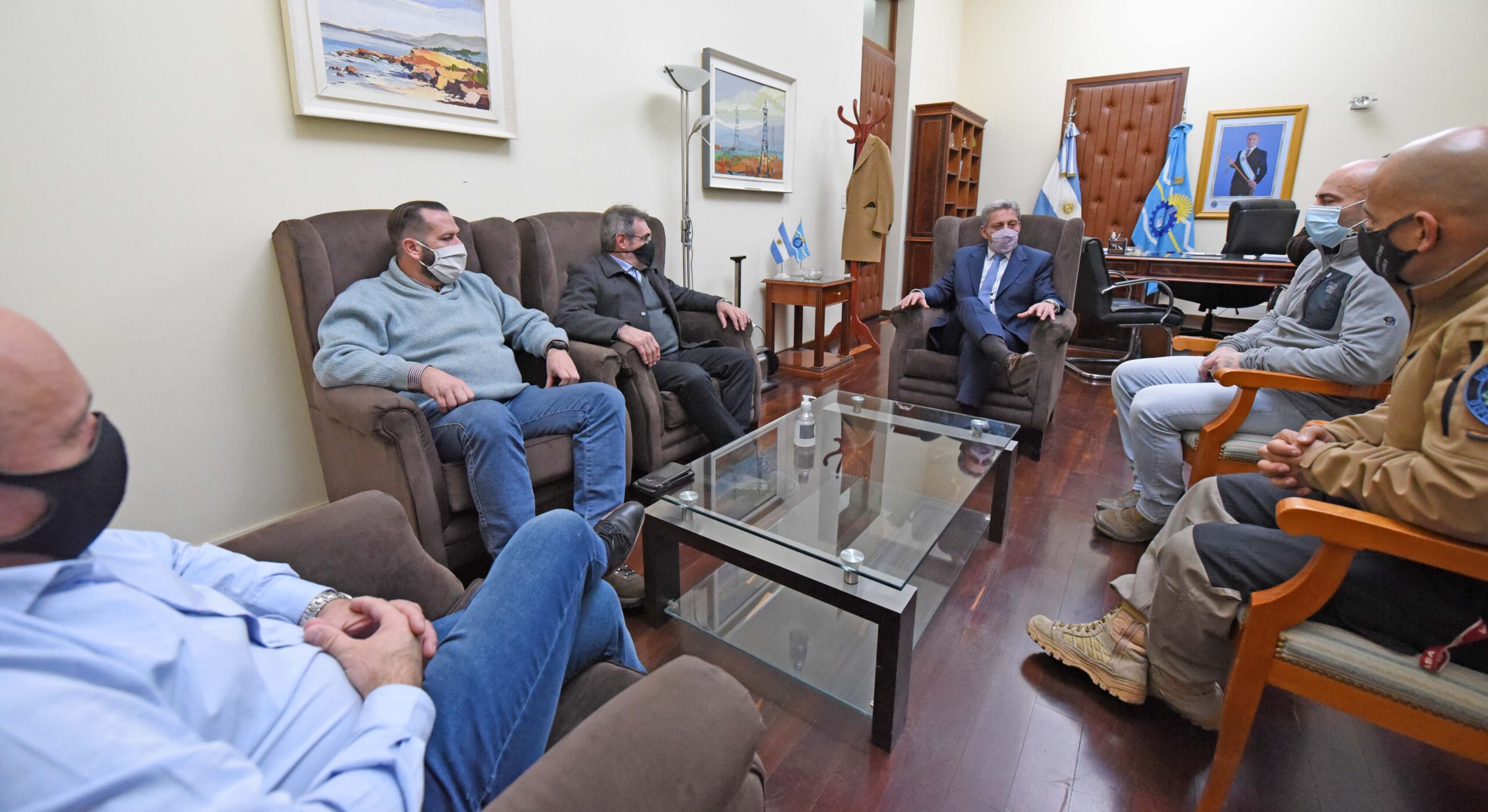 ARCIONI SE REUNIÓ CON EL SUBSECRETARIO DE PROTECCIÓN CIVIL DE LA NACIÓN
