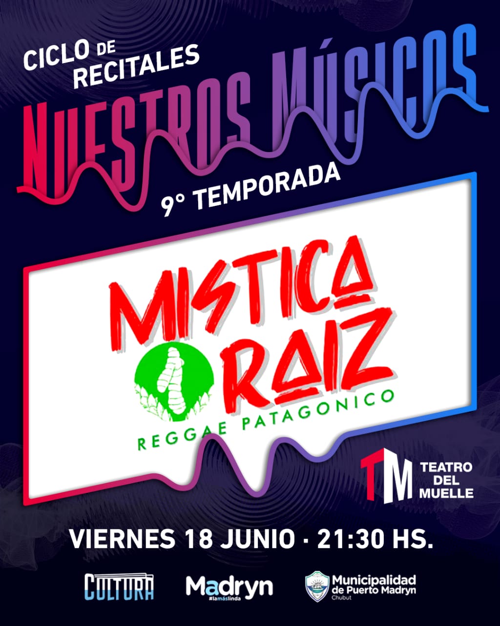 EL CICLO DE RECITALES “NUESTROS MÚSICOS” CONTINUARÁ ESTE VIERNES 18 DE JUNIO