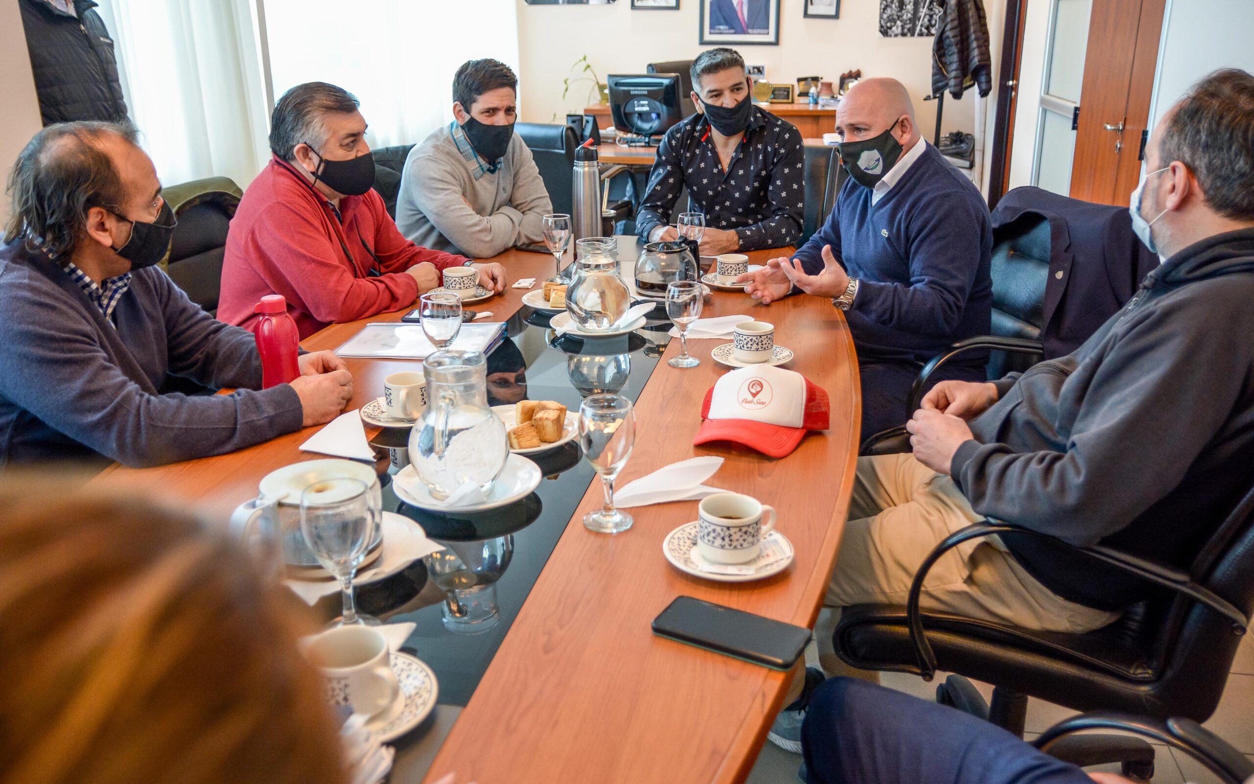 EL INTENDENTE SE REUNIÓ CON LA CÚPULA DE LA CGT LOCAL