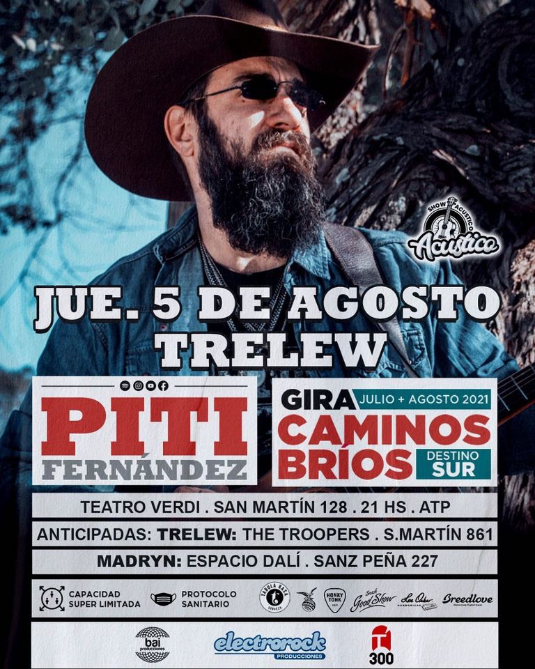 PITI FENÁNDEZ LLEGA A TRELEW