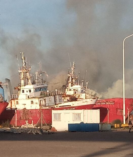 DETUVIERON A CUATRO PERSONAS POR EL INCENDIO DEL CABO BUENA ESPERANZA