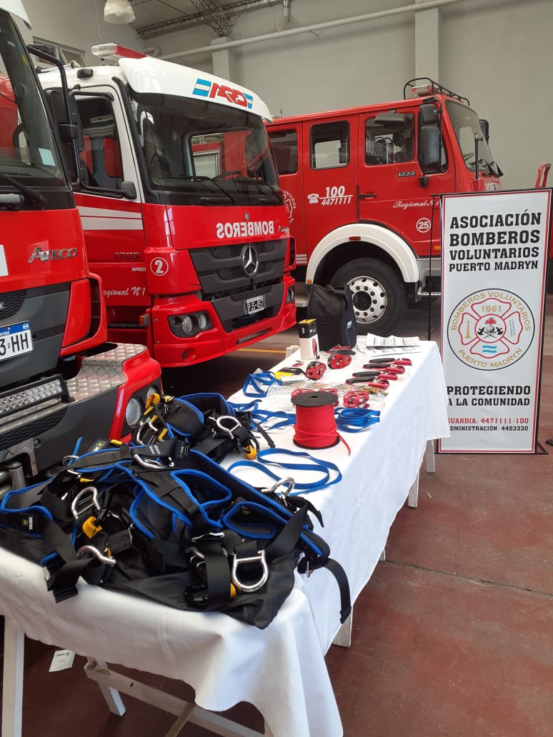 LOS BOMBEROS DE MADRYN REALIZARON NUEVAS INVERSIONES