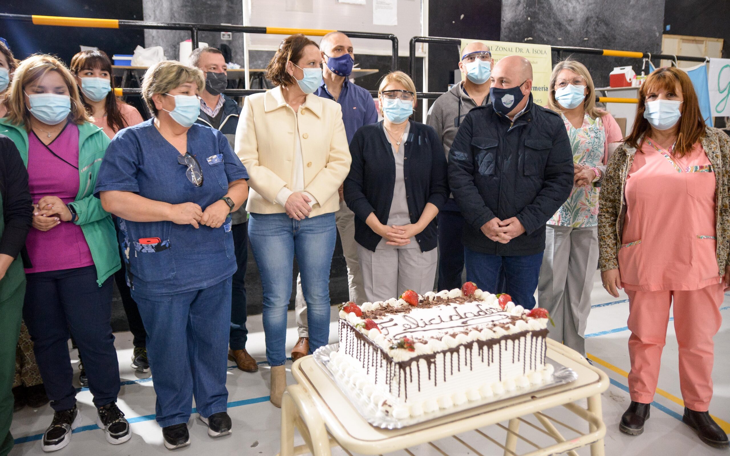 RECONOCIERON EL TRABAJO REALIZADO POR LOS VACUNADORES