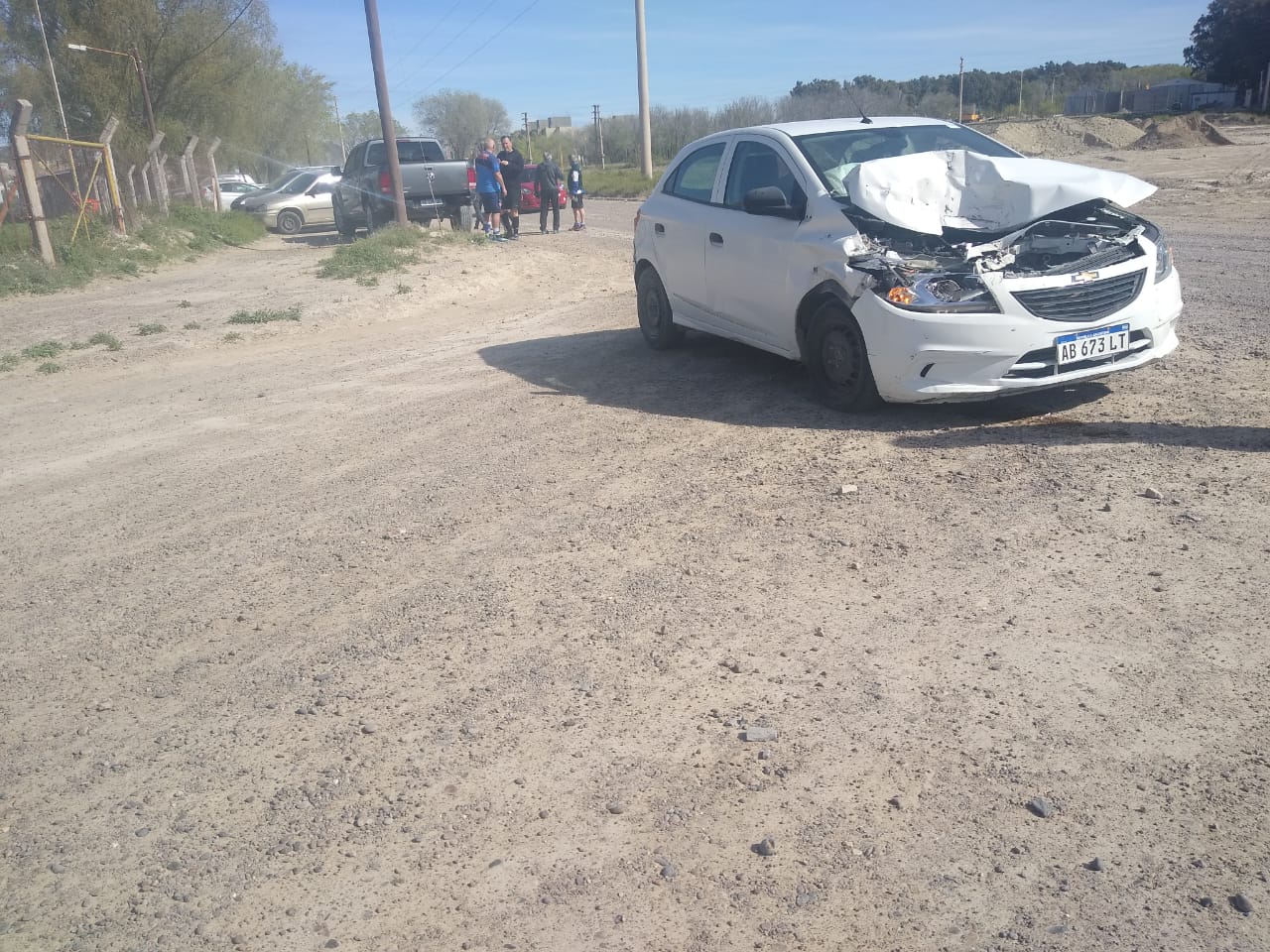 FUERTE CHOQUE SOBRE JUAN XXIII