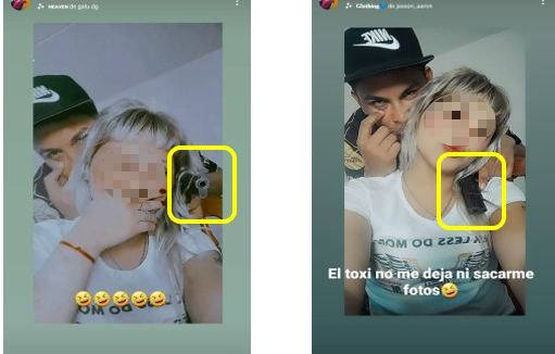 «EL TOXI NO ME DEJA SACARME FOTOS: ARMAS, DESCONTROL Y REDES