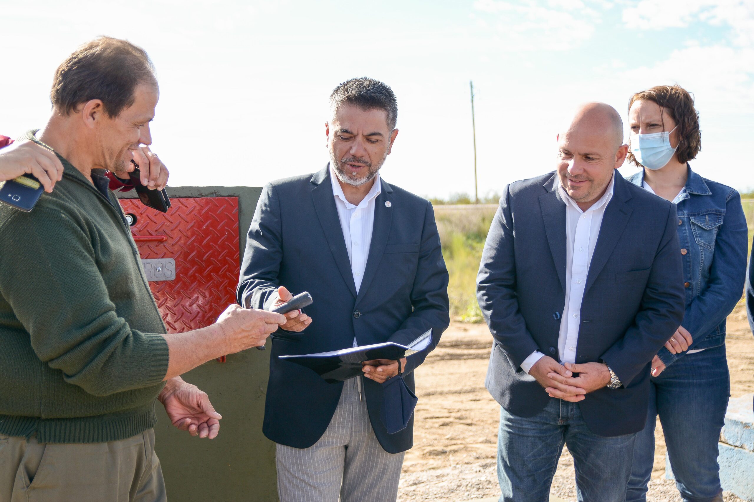 INAUGURARON EL PRIMER PUNTO DE ABASTECIMIENTO SEGURO PARA EVITAR LA PROPAGACIÓN DE INCENDIOS