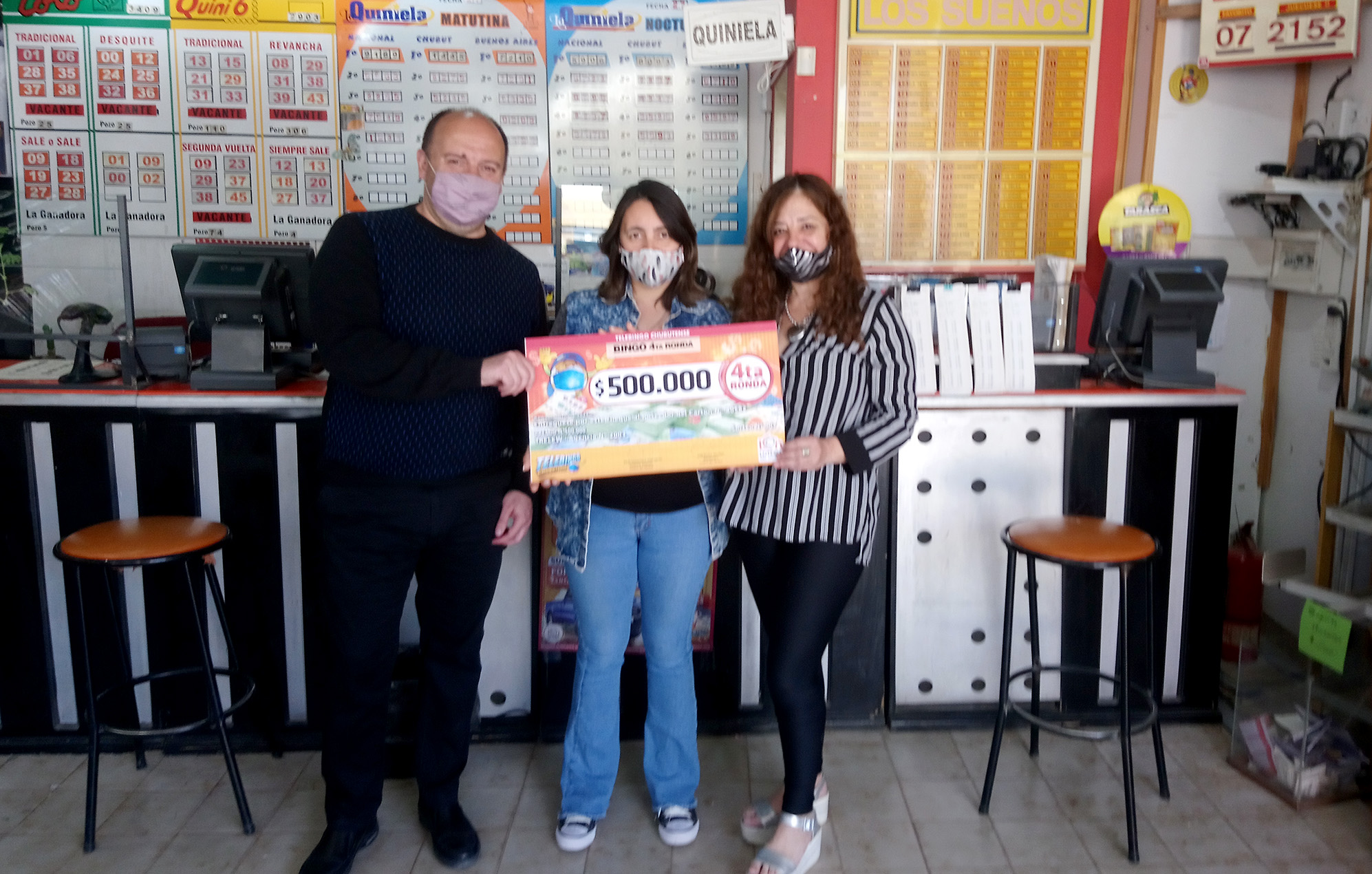 UNA DOCENTE GANÓ MEDIO MILLÓN DE PESOS EN EL TELEBINGO