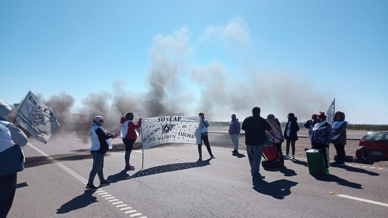 EL SOYEAP REALIZA CORTE DE RUTA