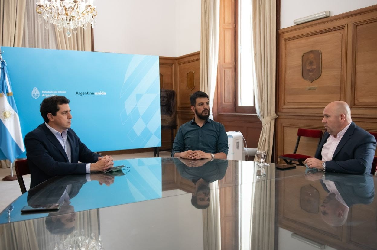 SASTRE SE REUNIÓ EN BUENOS AIRES CON EL MINISTRO DE PEDRO PARA AVANZAR EN PROYECTOS PRESENTADOS ANTE NACIÓN