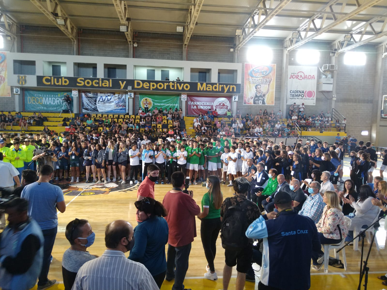 SE REALIZÓ EN PUERTO MADRYN LA CEREMONIA DE CLAUSURA DE LOS JUEGOS NACIONALES DE LA ARAUCANÍA