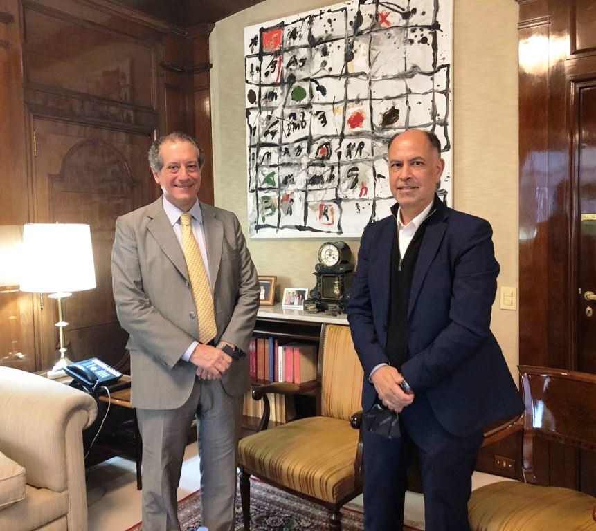 EL PRESIDENTE DEL BANCO CENTRAL DE LA REPÚBLICA ARGENTINA RESPALDÓ LA GESTIÓN DEL DIRECTORIO DEL BANCO DEL CHUBUT