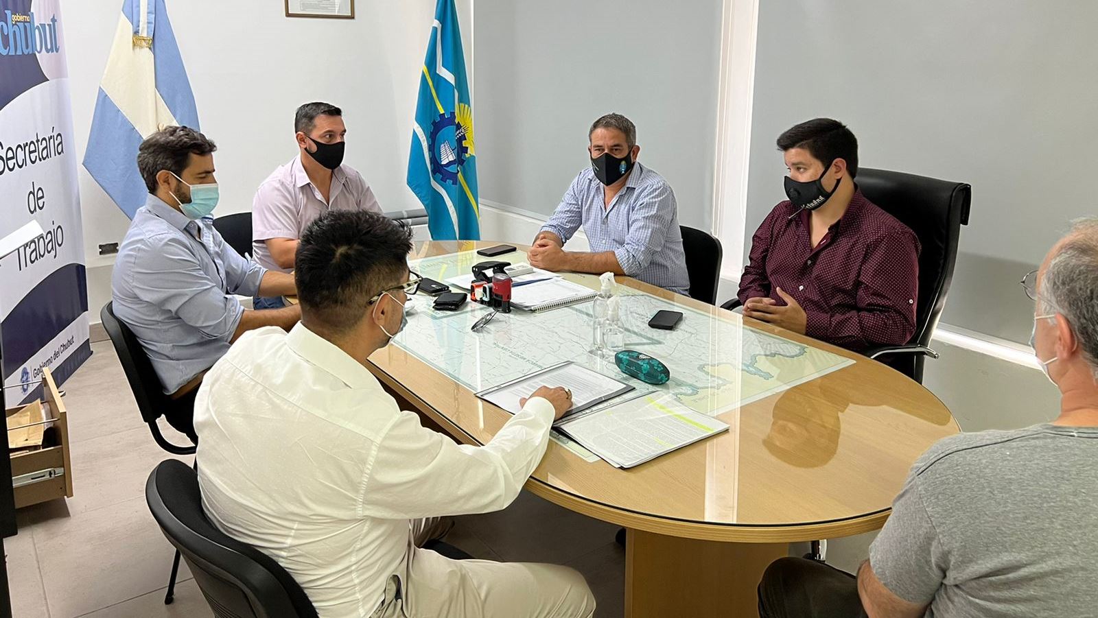PROVINCIA SE REUNIÓ CON REPRESENTANTES DE SUPERMERCADOS MAYORISTAS PARA IMPLEMENTAR PROTOCOLOS DE HIGIENE
