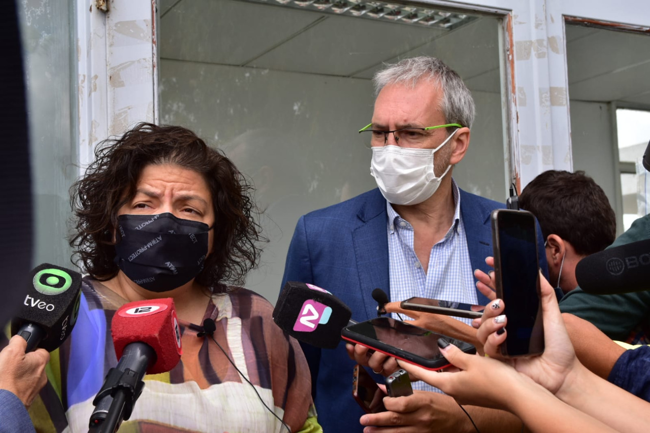 VIZZOTTI LLEGÓ A CHUBUT PARA FORTALECER LA CAMPAÑA DE VACUNACIÓN