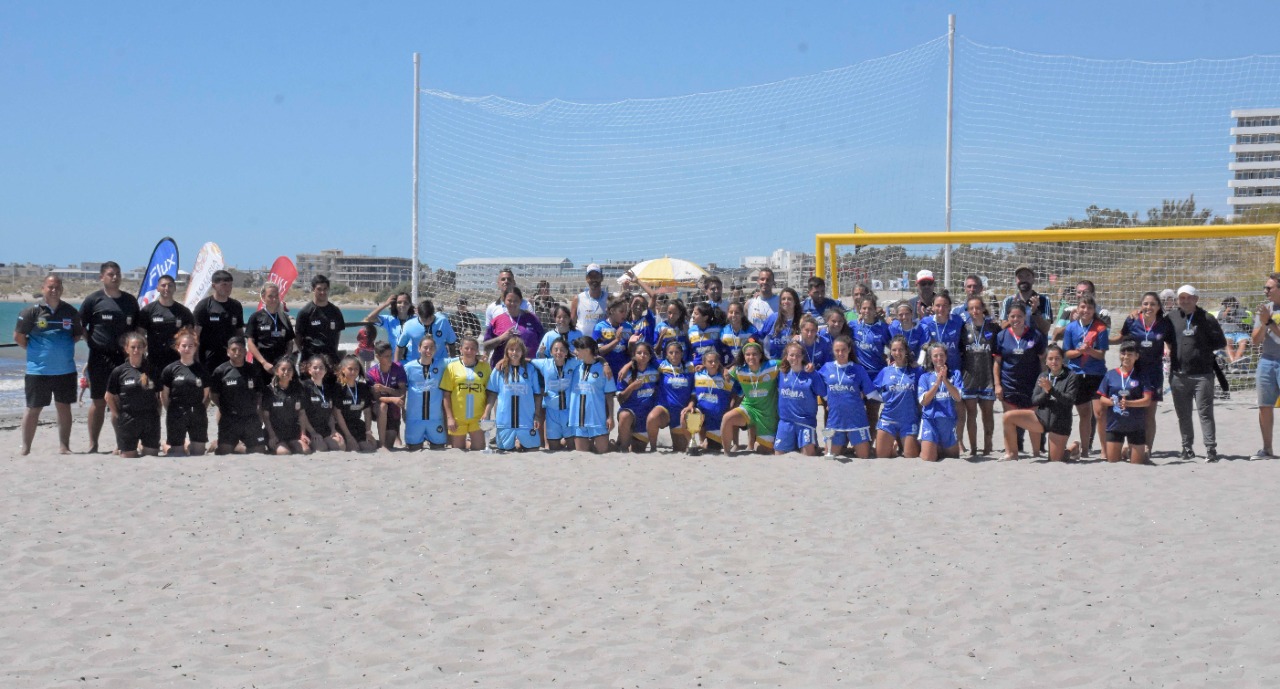 FINALIZÓ LA LIGA NACIONAL FEMENINA DE FÚTBOL PLAYA