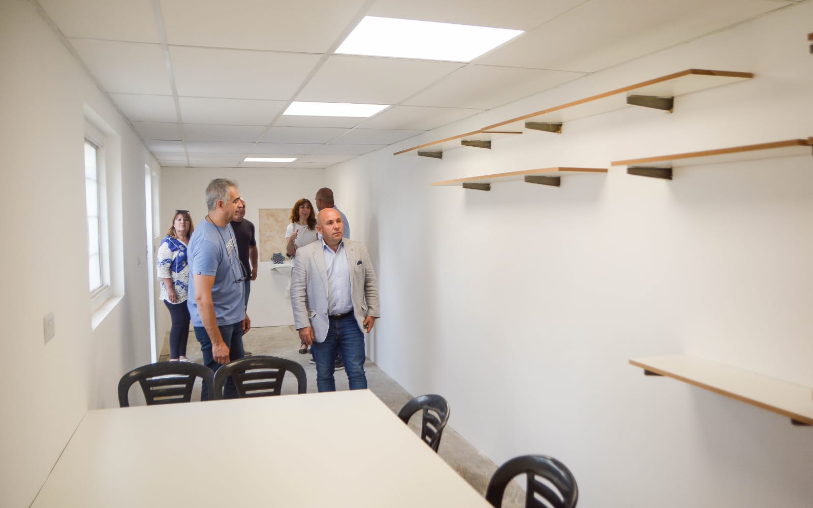 LLEGÓ EL AULA MÓVIL PARA EL BARRIO GALINA