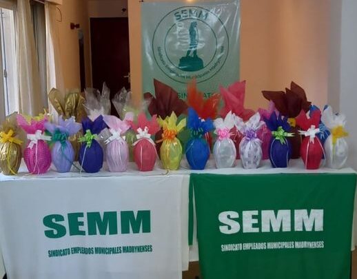 EL SEMM SORTEÓ HUEVOS DE PASCUAS ENTRE SUS AFILIADOS