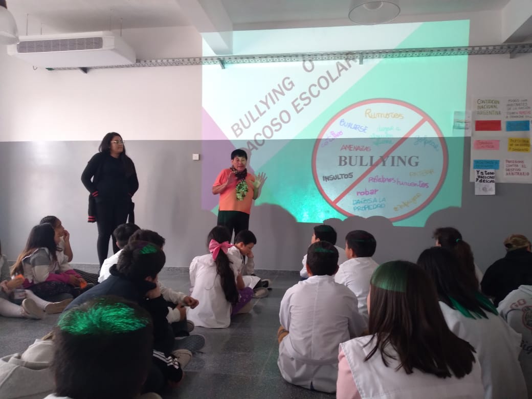 COMENZÓ EL CICLO DE CHARLAS DE CONCIENTIZACIÓN Y PREVENCIÓN DE BULLYNG O ACOSO ESCOLAR