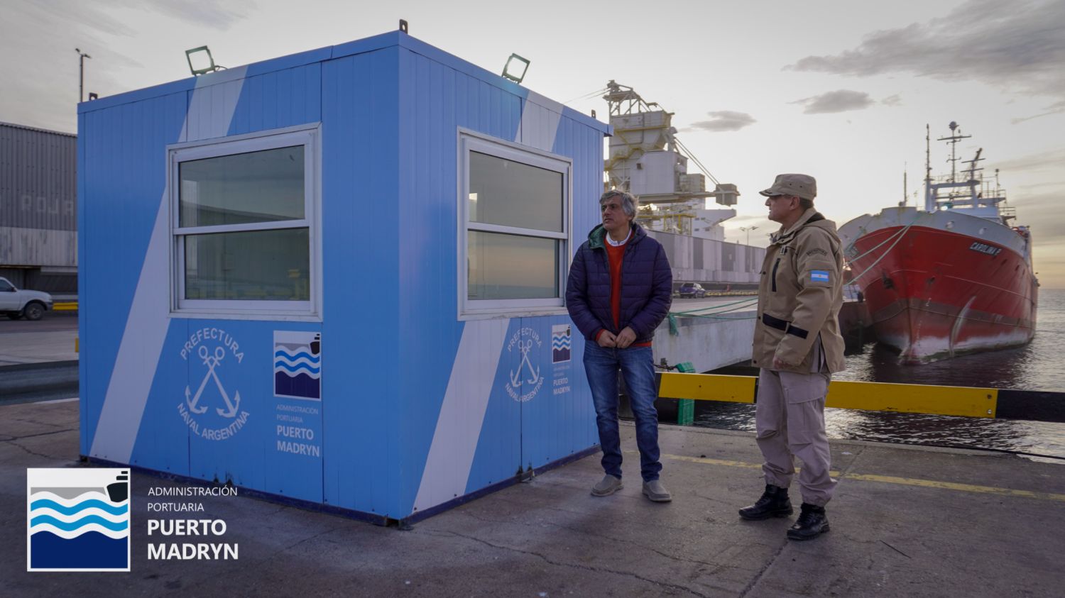 PREFECTURA CUENTA CON NUEVO PUESTO DENTRO DEL MUELLE STORNI