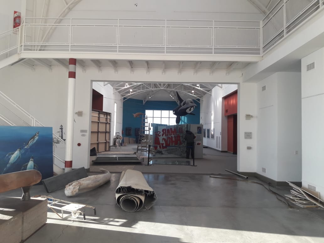 OBRAS DE MANTENIMIENTO EN EL ECOCENTRO PAMPA AZUL
