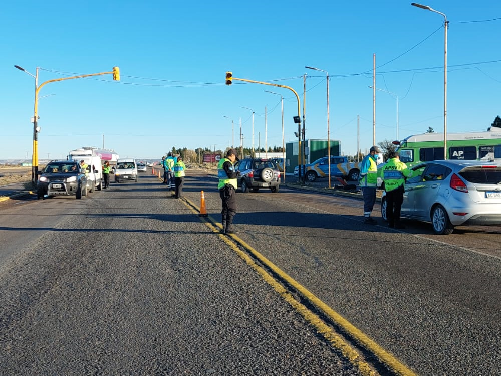MADRYN: 7 ALCOHOLEMIAS POSITIVAS DURANTE EL FIN DE SEMANA