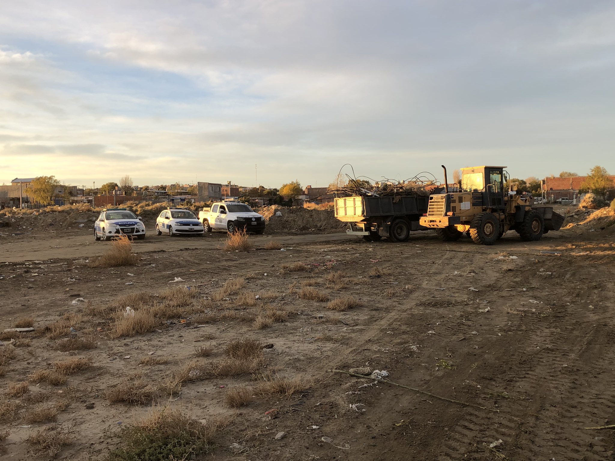 PERSONAL MUNICIPAL EVITO NUEVO INTENTO DE USURPACIÓN DE TIERRAS