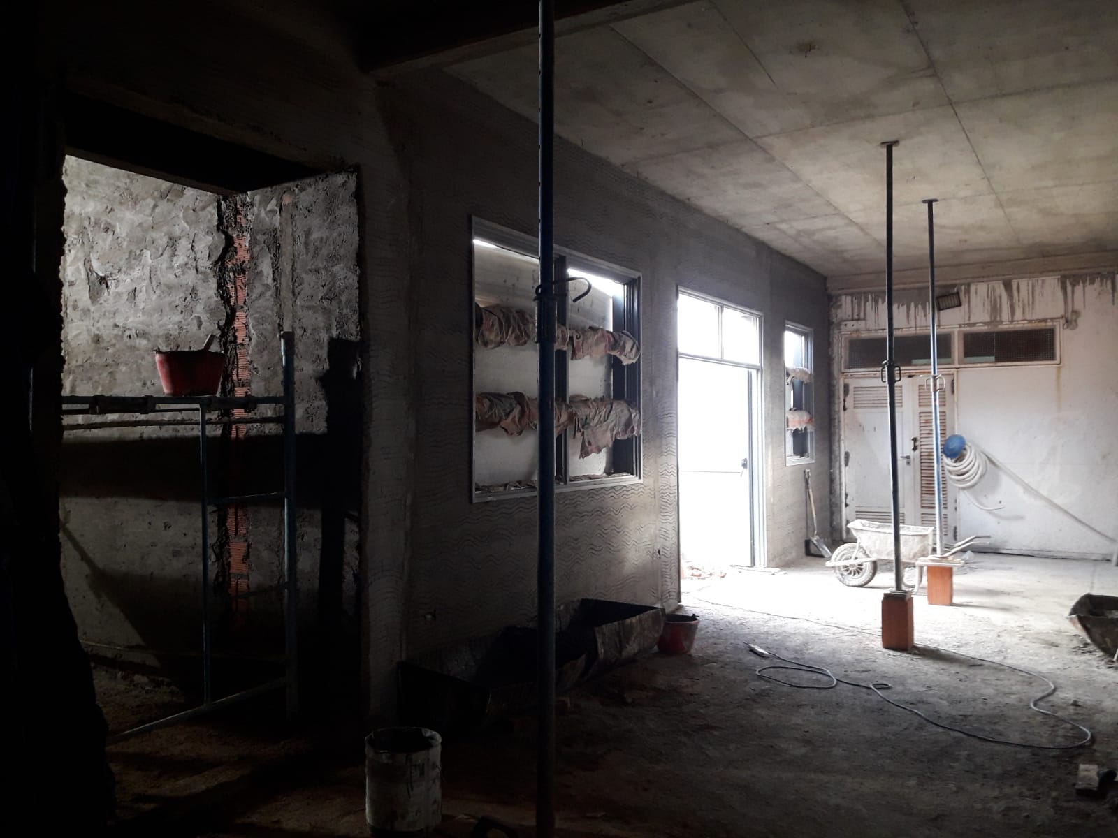 PROVINCIA TRABAJA EN LA AMPLIACIÓN DE LA ESCUELA N° 7726 DE PUERTO MADRYN