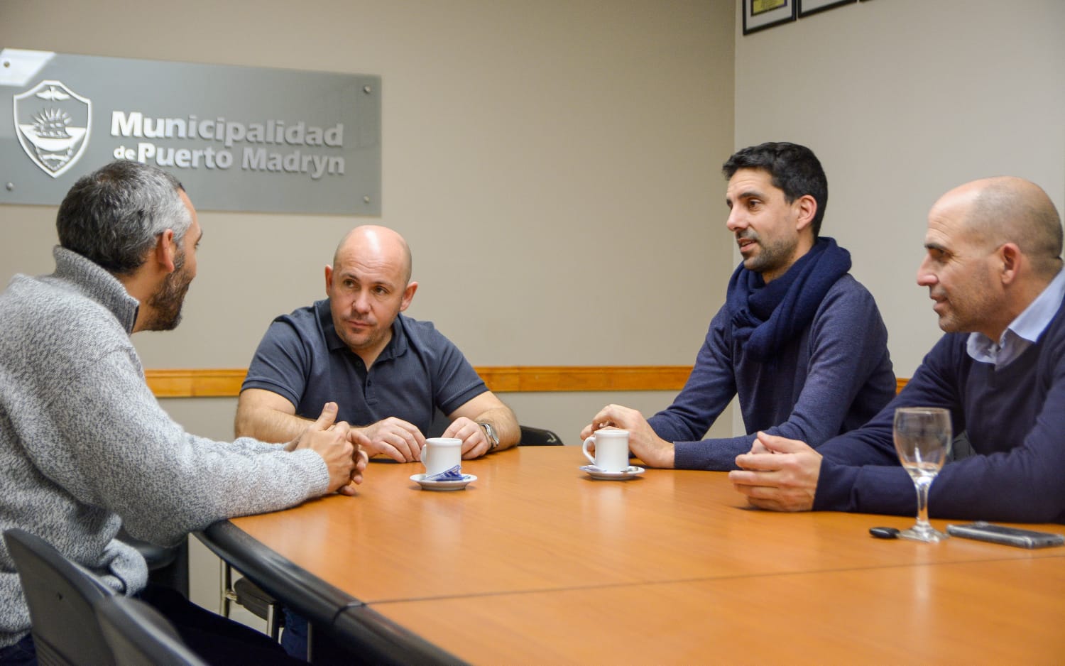 SASTRE RECIBIÓ A FUNCIONARIOS DEL MINISTERIO DE TURISMO Y DEPORTES DE LA NACIÓN