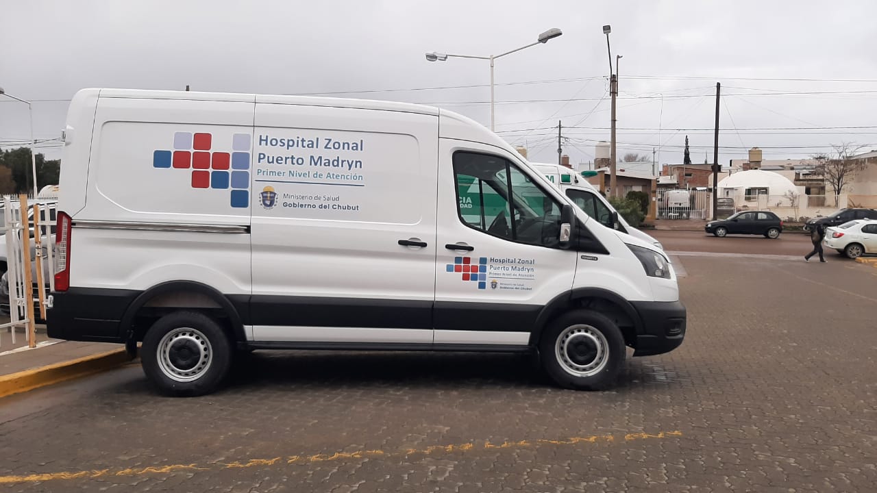EL HOSPITAL DE MADRYN SUMA UN NUEVO VEHÍCULO A SU FLOTA