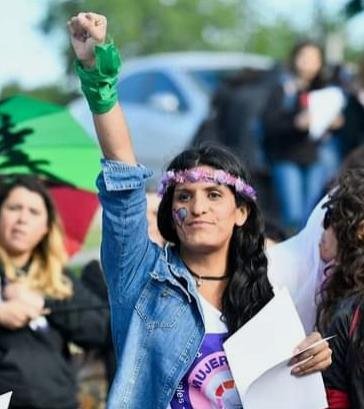 LA CTA AUTÓNOMA PRESENTÓ A LA PRIMERA CANDIDATA TRAVESTI -TRANS EN PUERTO MADRYN- CHUBUT