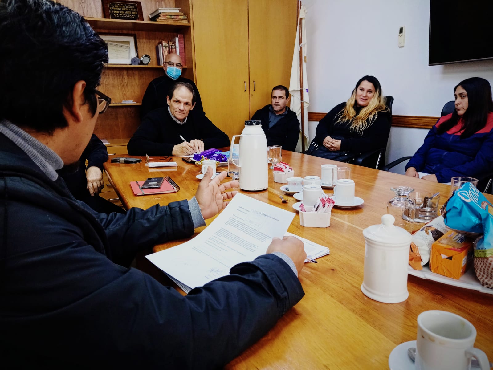 EL CONSEJO DE ADMINISTRACIÓN SE REUNIÓ CON LAS JUNTAS VECINALES