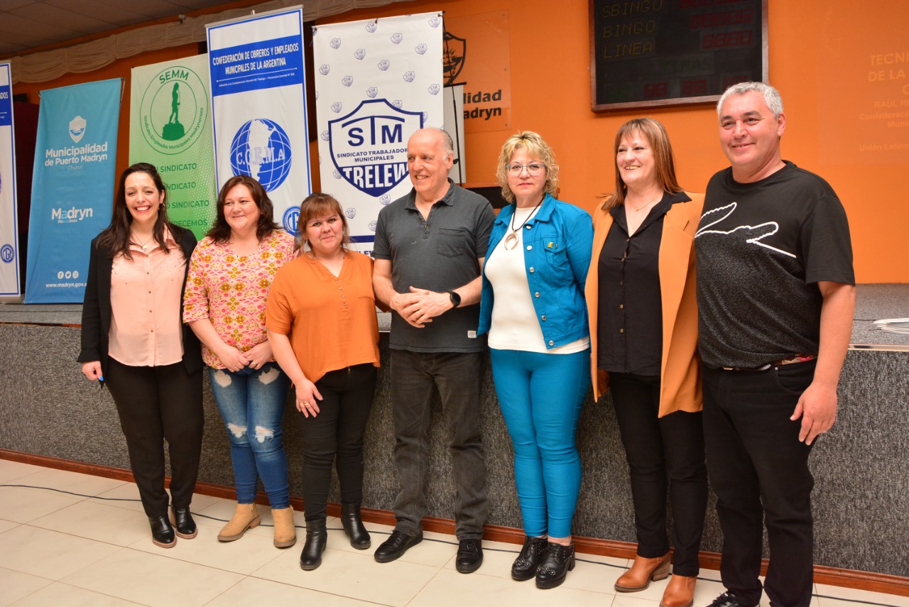 QUEDÓ CONFORMADA LA FEDERACIÓN DE SINDICATOS MUNICIPALES CHUBUTENSES