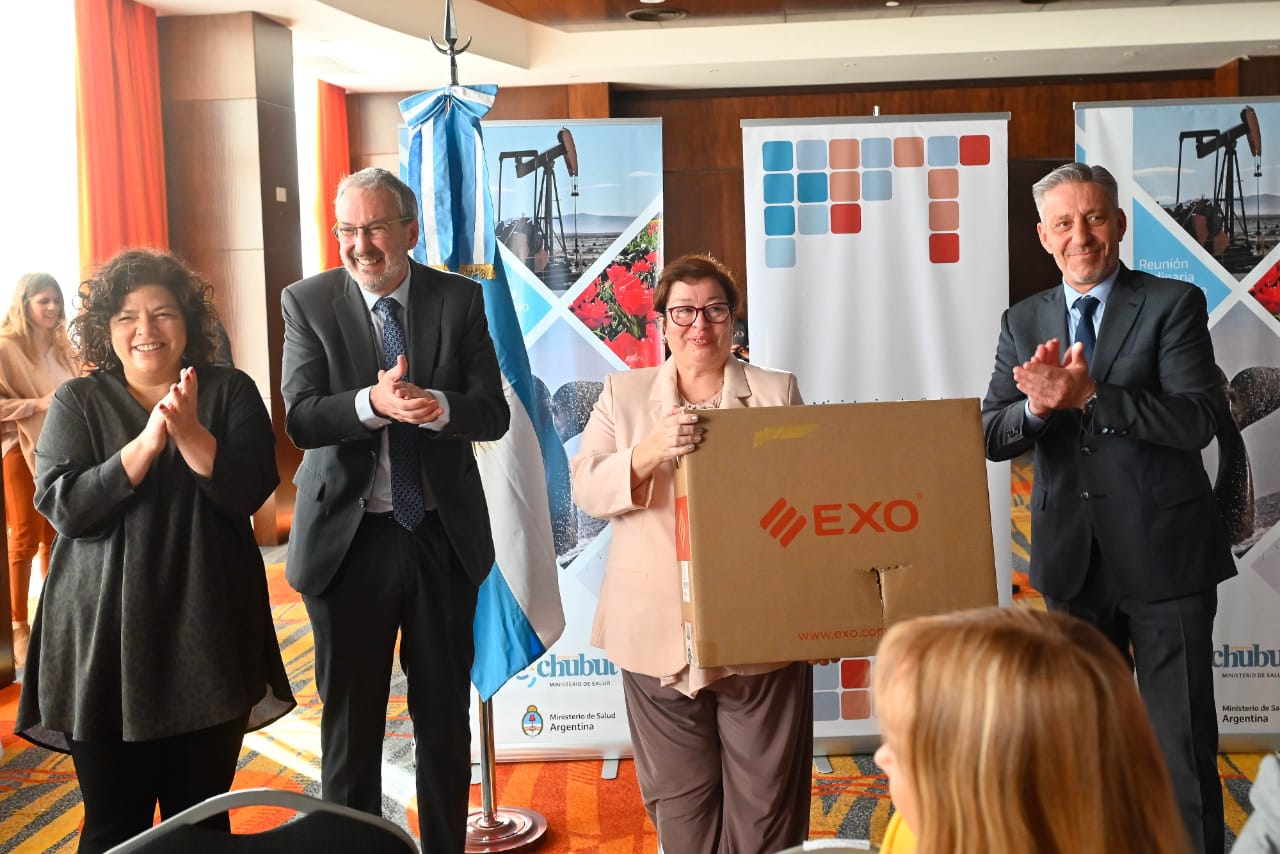 EL GOBIERNO DEL CHUBUT RECIBIÓ 76 COMPUTADORAS PARA EL SISTEMA DE SALUD