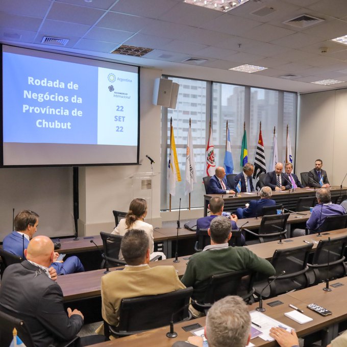 Sastre: “Brasil puede ser un socio estratégico para la producción de Chubut”