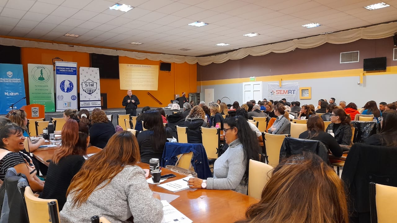 SE LLEVÓ A CABO IMPORTANTE CAPACITACIÓN SINDICAL EN PUERTO MADRYN