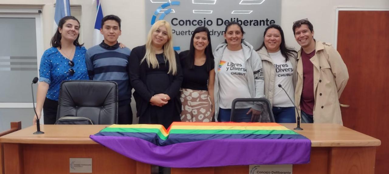 LA COMISIÓN DE “LA MARCHA PROVINCIAL DEL ORGULLO” SE REUNIÓ CON EL INTENDENTE DE LA CIUDAD