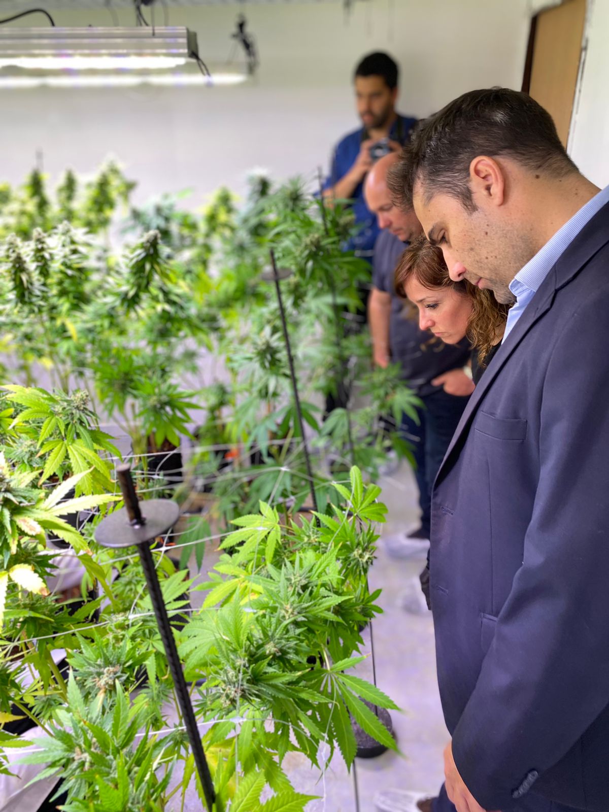 PUERTO MADRYN: CAVACO RECORRIÓ EL PREDIO DE LA EMPRESA ESPECIALIZADA EN LA PRODUCCIÓN Y DISTRIBUCIÓN DE DERIVADOS DE CANNABIS MEDICINAL