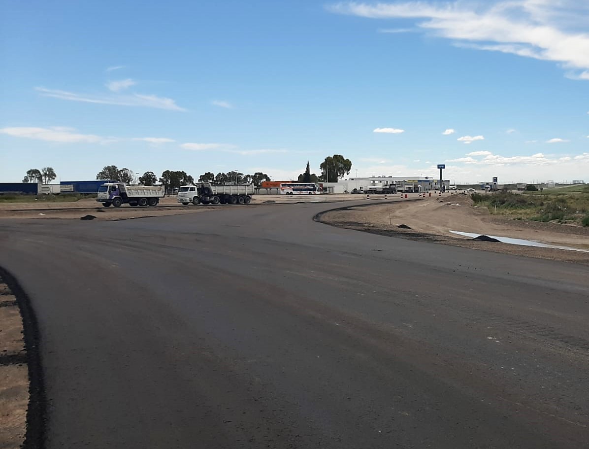 AVANZAN LOS TRABAJOS EN LA RUTA 3