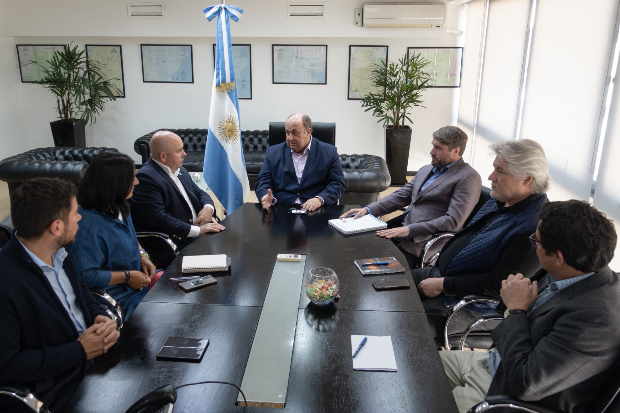 ENARGAS Y EL MUNICIPIO DE PUERTO MADRYN ANALIZARON PROYECTOS DE OBRAS PARA EXPANDIR LA RED LOCAL