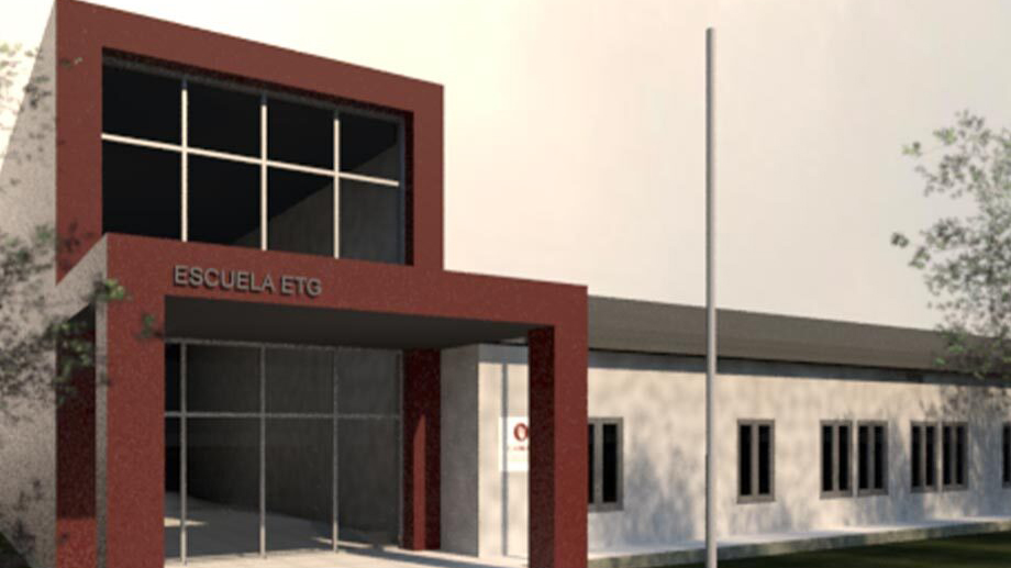 ESTE LUNES COMIENZA LA CONSTRUCCIÓN DE LA PLATEA DE LA ESCUELA DE LA CAMAD